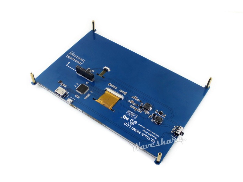 Wyświetlacz LCD IPS 10.1" 1024x600 HDMI panel dotyk.