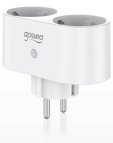 Podwójne gniazdko Wifi sterowane głosem