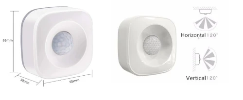 czujnik ruchu PIR ZigBee Tuya wymiary 2