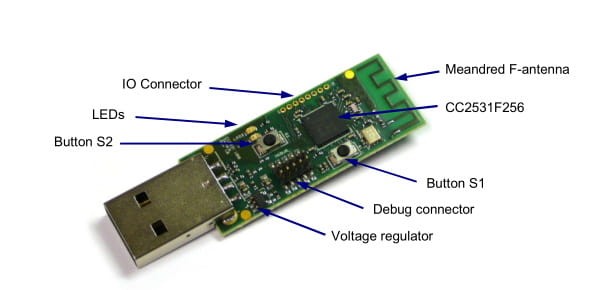 USB Dongle  ZigBee CC2531 zigbee2mqtt