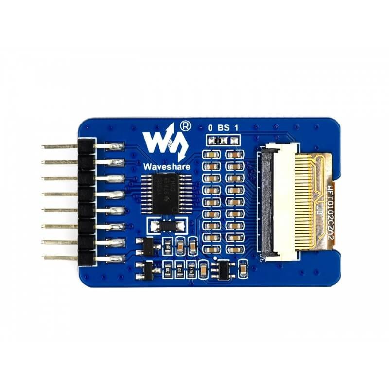 wyświetlacz e-ink sterowany SPI