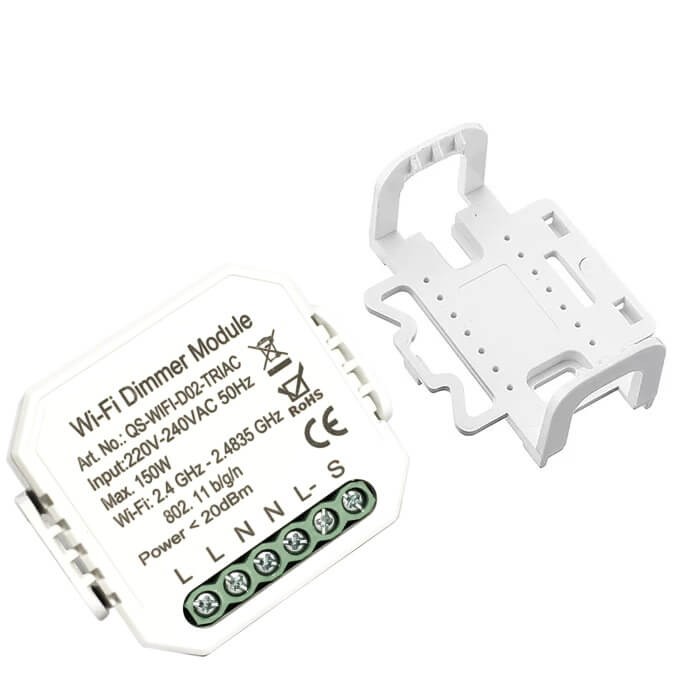 QS-WIFI-D01-TRIAC  sciemniacz wifi Tuya zestaw