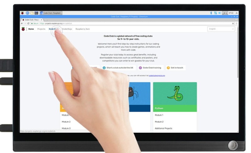 12.5inch FHD Monitor (EN) Touch-Screen