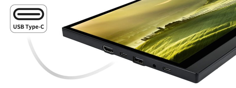 12.5inch FHD Monitor (EN) zlącze USB TYP C