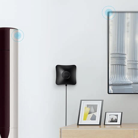 Broadlink RM4 pro uniwersalny pilot podczerwień i sterowanie radiowe RF433MHz