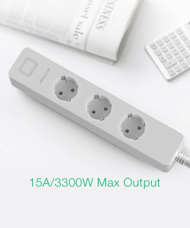 inteligentna listwa zasilajaca Wifi blitzwolf BW-SHP9 Tuya