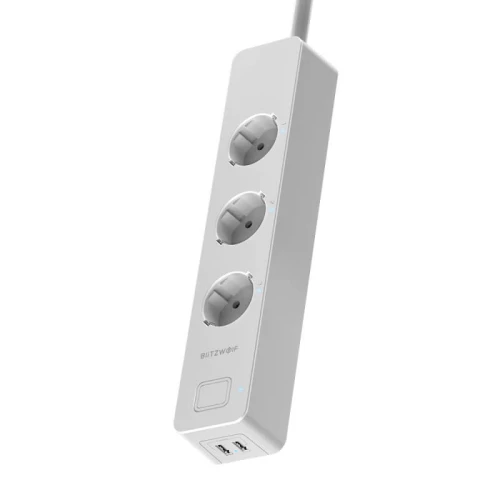 listwa zasilajaca Wifi Tuya 3 gniazdka i 2 porty USB