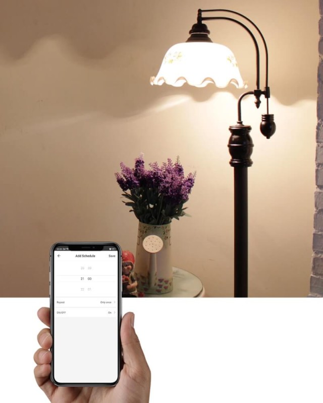 listwa zasilajaca Wifi Tuya z wyjsciem USB sterowanie czasowe