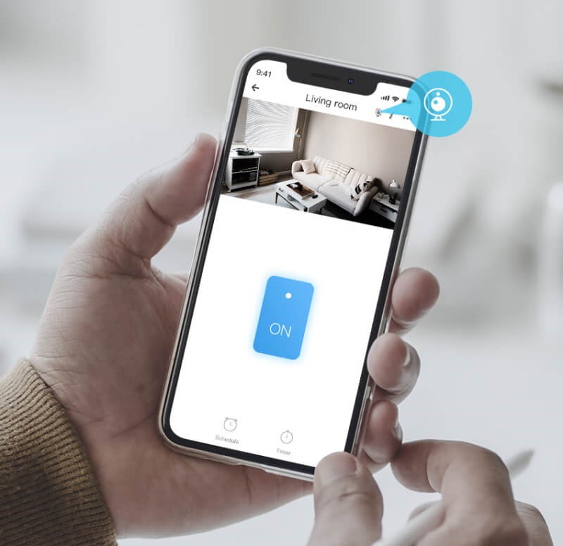 Kamera sonoff wifi podglad w aplikacji ewelink.jpg