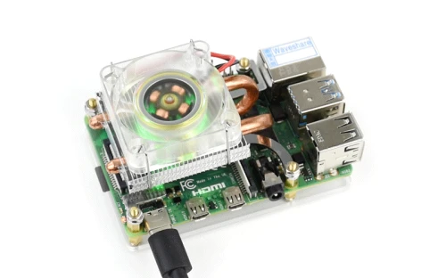 metalowa obudowa do Raspberry Pi 4 z wentylatorem