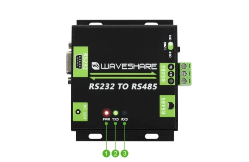 Przemysłowy konwerter RS232 na RS485
