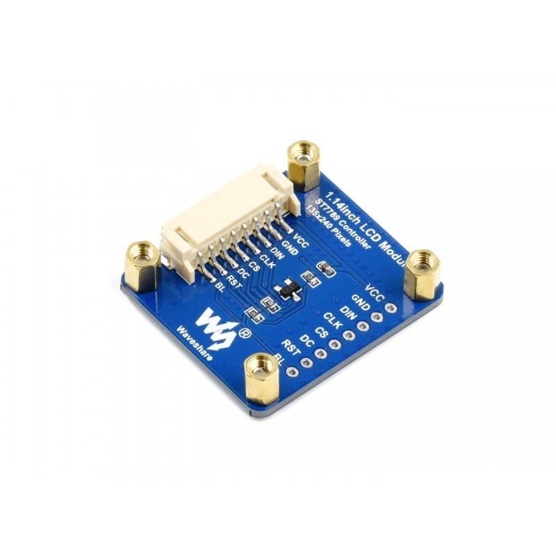Wyświetlacz 1.14" 240×135 RGB IPS SPI