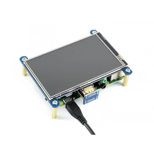 Wyświetlacz LCD dla Raspberry Pi 4" IPS 480×800 HDMI z panelem dotykowym