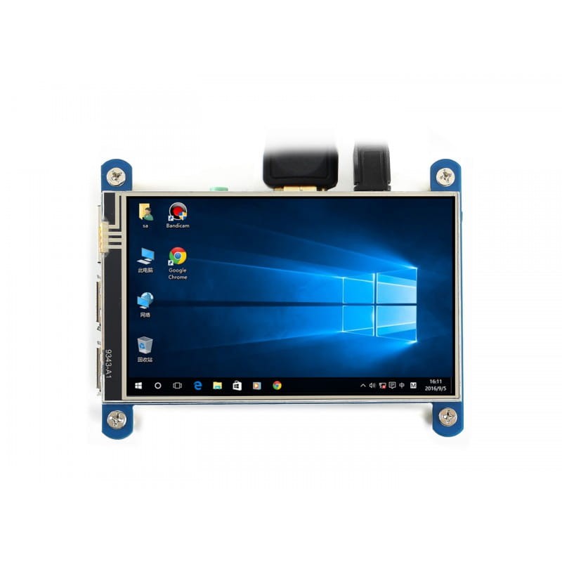 Wyświetlacz LCD dla Raspberry Pi 4" IPS 480×800 HDMI z panelem dotykowym