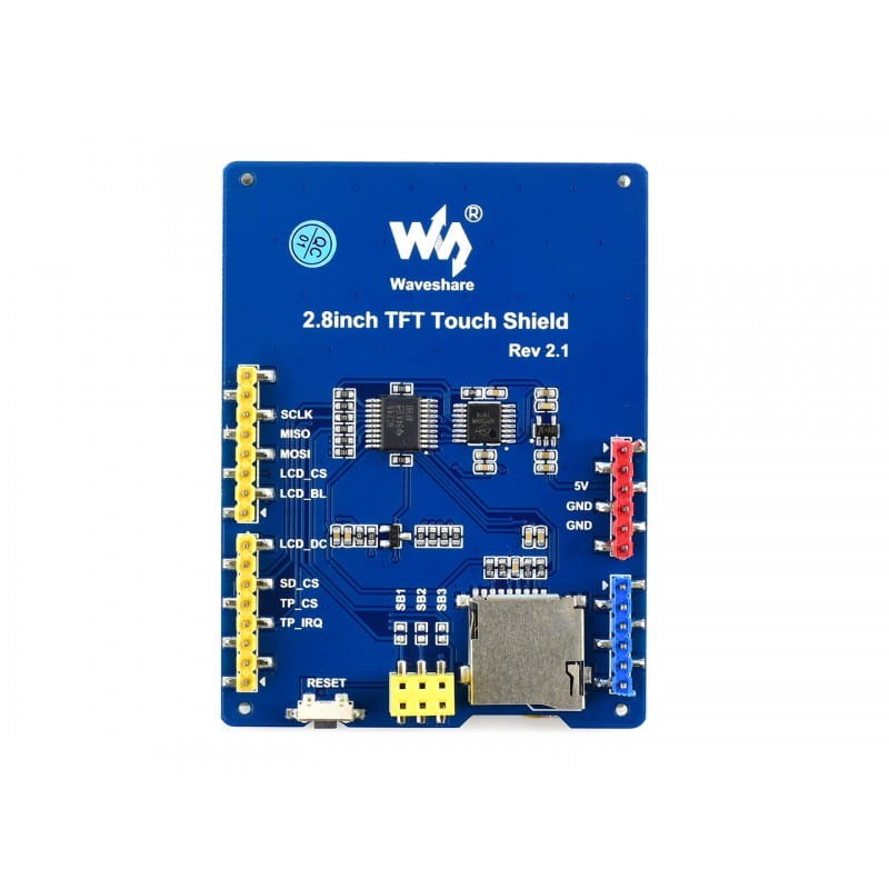 Shield z wyświetlaczem 2.8" TFT dla Arduino