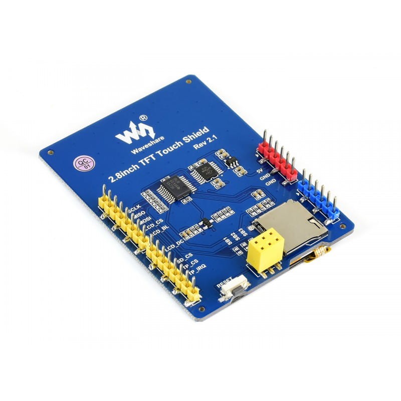 Shield z wyświetlaczem 2.8" TFT dla Arduino