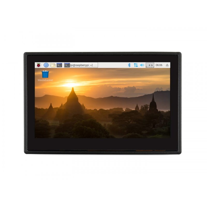 LCD 4.3" IPS 800x480 DSI obudowa Raspberry Pi