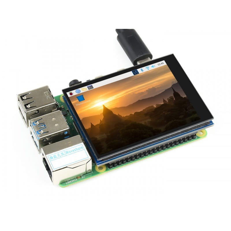 Wyświetlacz LCD 2.8" IPS DPI 480x640 dla Raspberry Pi