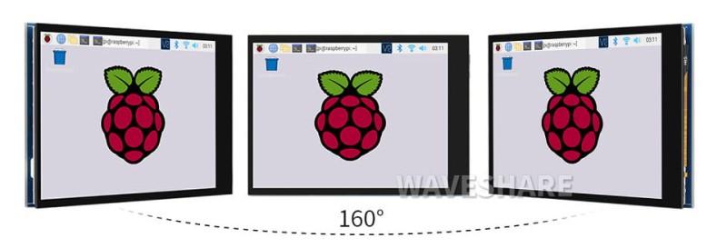 Wyświetlacz LCD 2.8" IPS DPI 480x640 dla Raspberry Pi