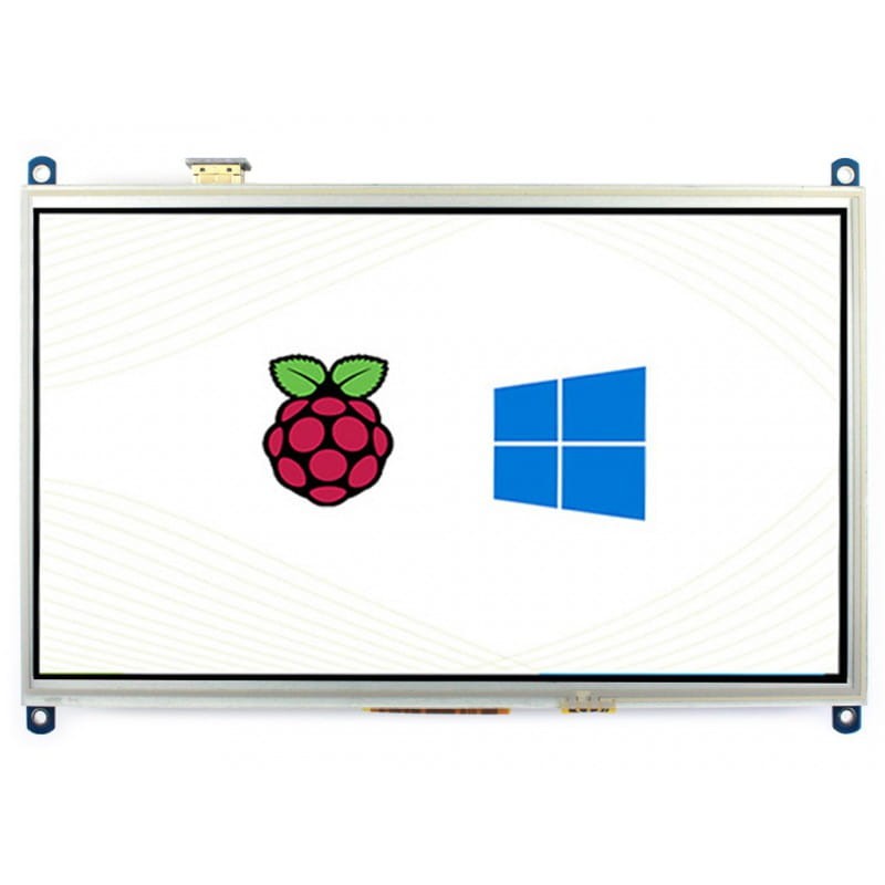 Wyświetlacz LCD IPS 10.1" 1024x600 HDMI panel dotyk.
