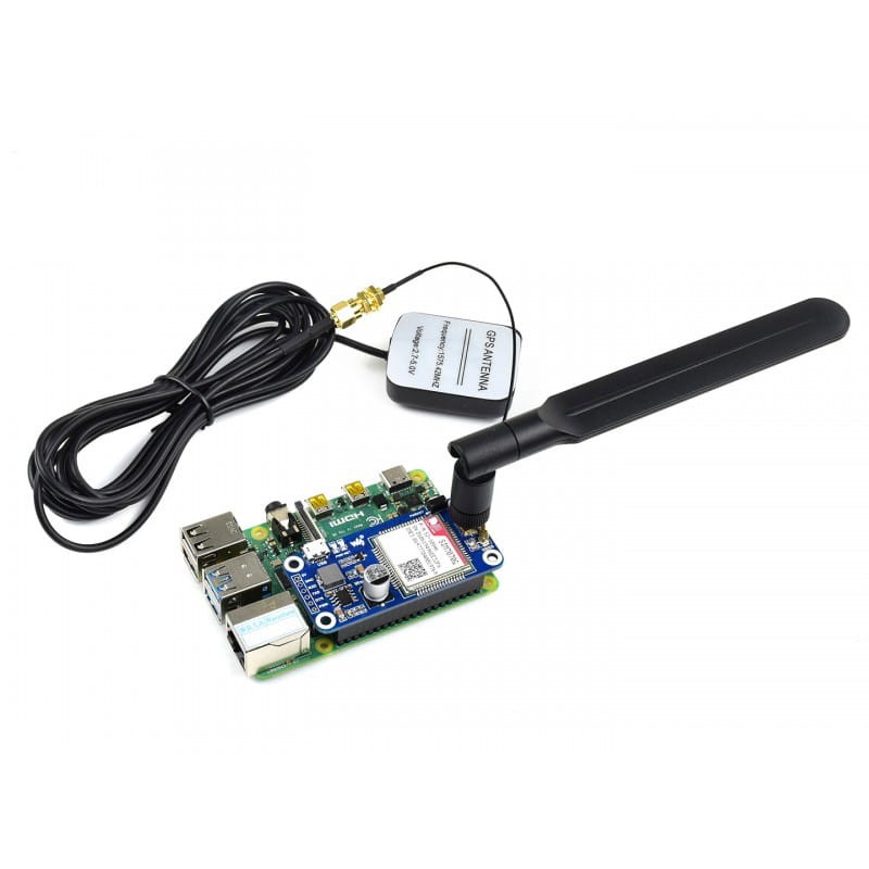 HAT dla Raspberry Pi z SIM7070G NB-IoT / Cat-M / GPRS / GNSS HAT