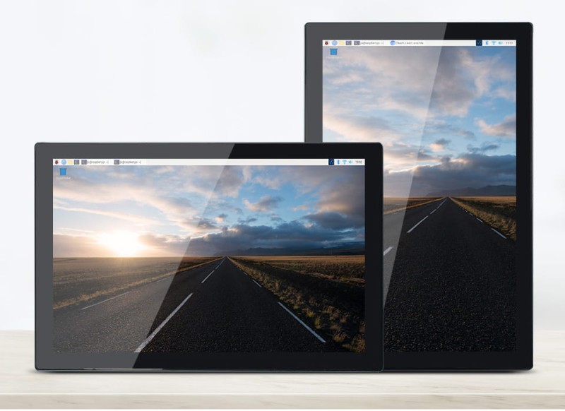 Magiczne lustro 13.3" Asystent głosowy, Raspberry Pi