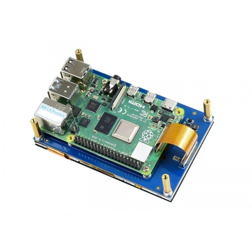 Wyświetlacz 4.3" IPS 800x480 DSI z panelem dotykowym pojemnościowym