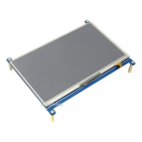 Wyświetlacz 7" IPS 1024x600 HDMI rezystancyjny dotyk dla Raspberry Pi