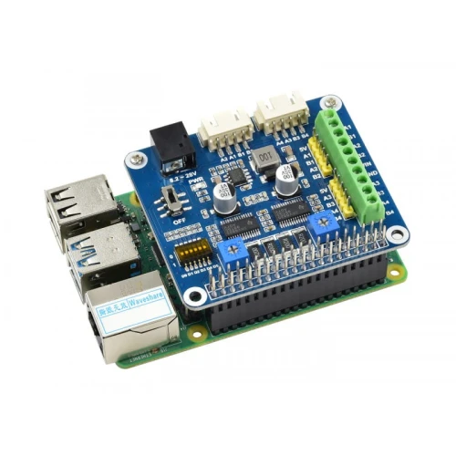 Sterownik Silników krokowych HAT dla Raspberry Pi z DRV8825