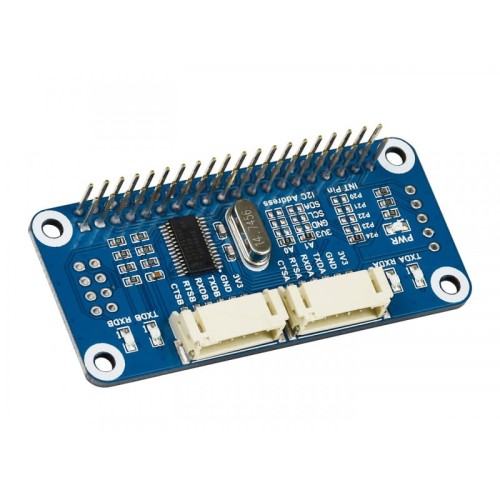 Hat dla Raspberry Pi z dodatkowymi portami UART i GPIO