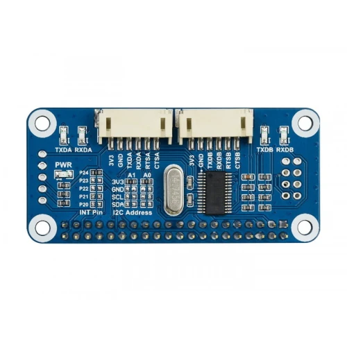 Hat dla Raspberry Pi z dodatkowymi portami UART i GPIO