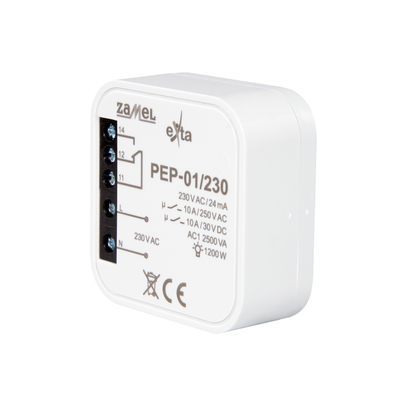 Przekaźnik dopuszkowy 230V PEP-01/230