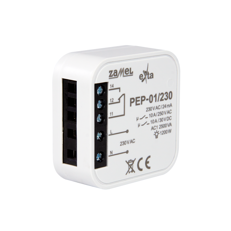 Przekaźnik dopuszkowy 230V PEP-01/230