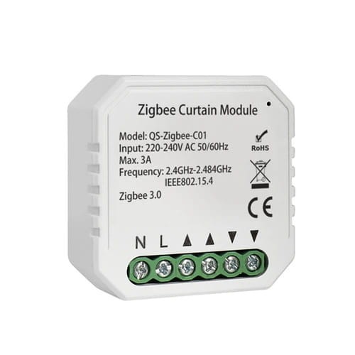 Sterownik rolet Zigbee 3.0 Tuya dopuszkowy