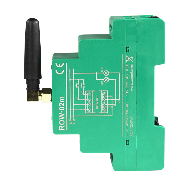2-Kanałowy sterownik  WI-FI ROW-02M SUPLA Zamel