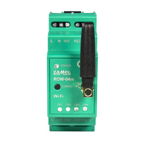 4-kanálový WI-FI kontrolér ROW-04M SUPLA Zamel