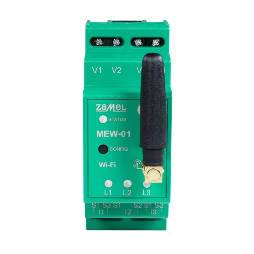 Miernik energii elektrycznej MEW-01 1F+N SUPLA Zamel