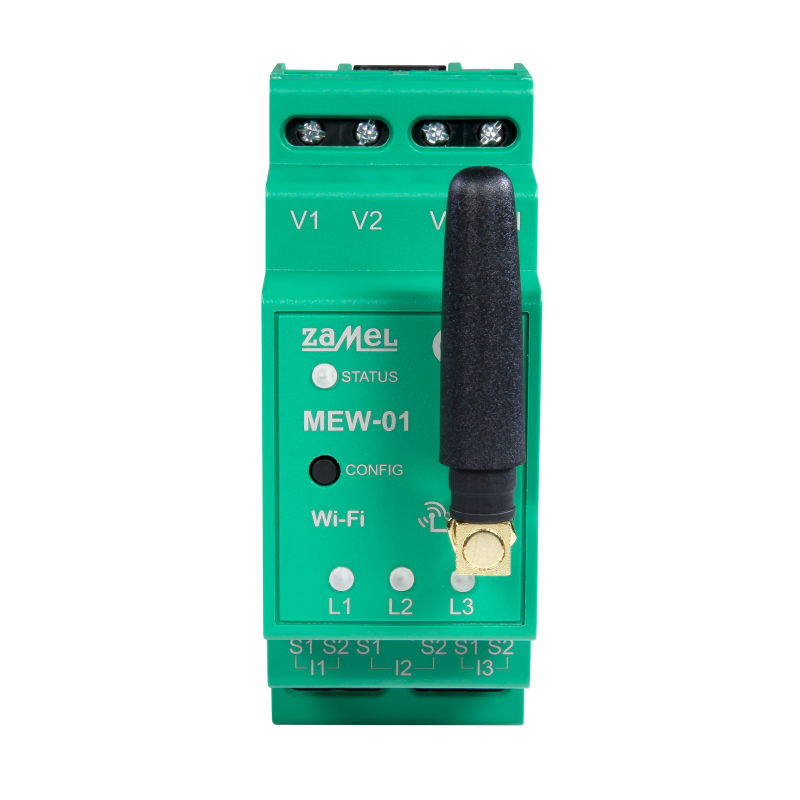 Miernik energii elektrycznej MEW-01 1F+N SUPLA Zamel