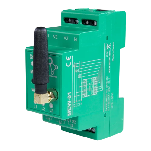 Miernik energii elektrycznej MEW-01 1F+N SUPLA Zamel