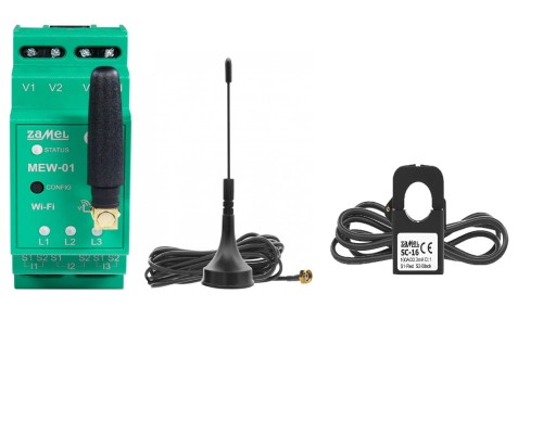 MEW-01 1F+N SUPLA Elektroměr Zamel