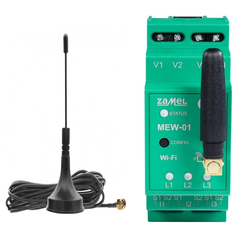 Miernik energii elektrycznej MEW-01 1F+N SUPLA Zamel