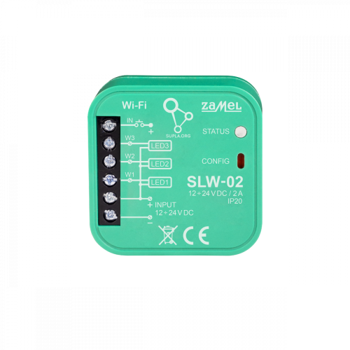 3 x LED Wi-Fi kontrolér SLW-02 SUPLA