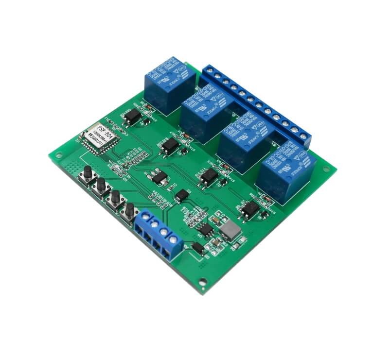 4CH beznapięciowy sterownik WiFi 5-25V DC z usługą zmiany oprogramowania na SUPLA