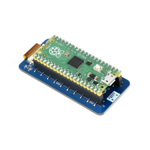 Wyświetlacz 2.13" E-Paper E-Ink dla Raspberry Pi Pico, 250×122, Czarny / Biały, SPI