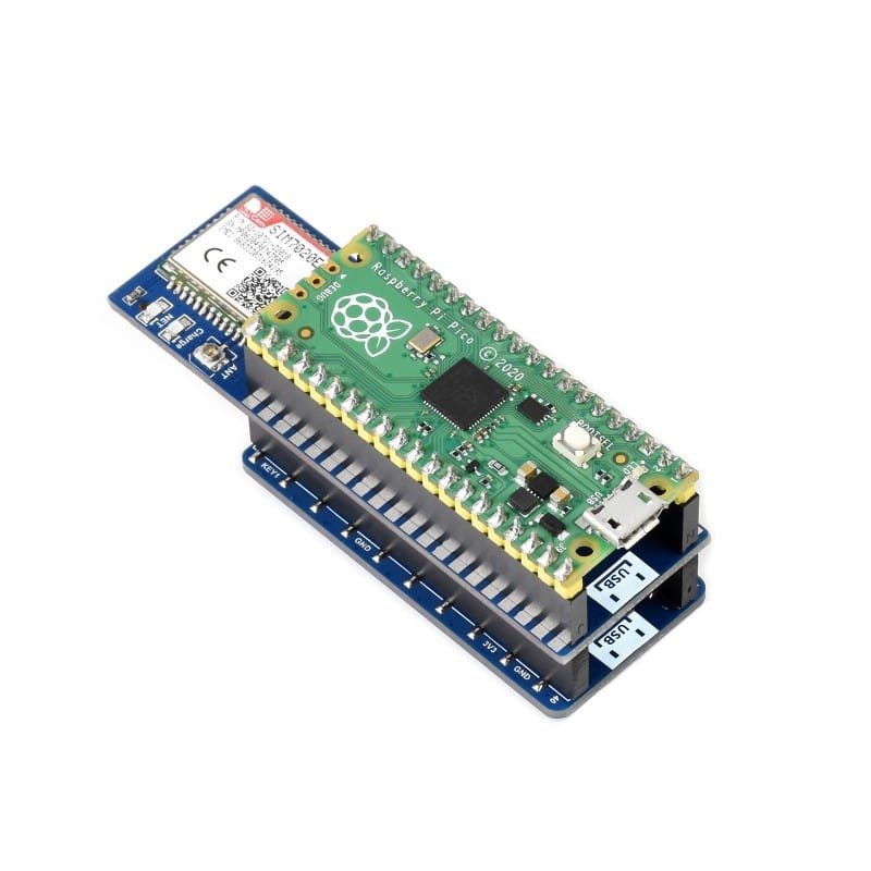 Moduł z SIM7020E NB-IoT dla Raspberry Pi Pico