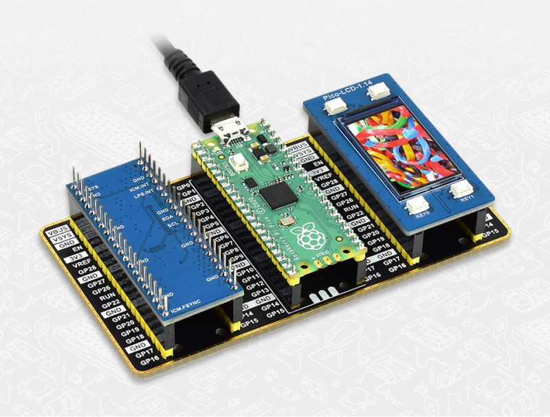 Zestaw rozwojowy z Raspberry Pi Pico - KIT B