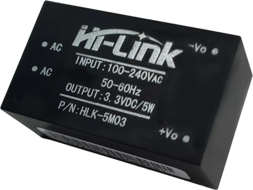 Zasilacz 240V / 3.3V 1500mA HLK-5M03 wersja do druku