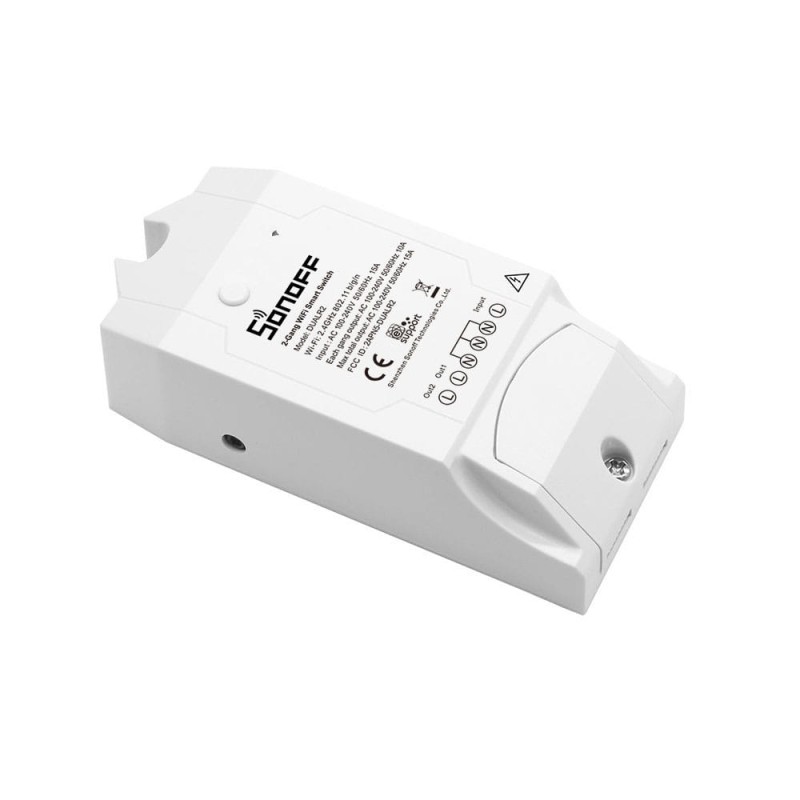 Sonoff DUAL R2 podwójny przekaźnik sterowany WiFi