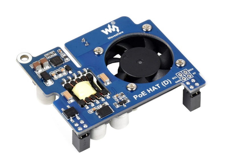 Power over Ethernet HAT (D)