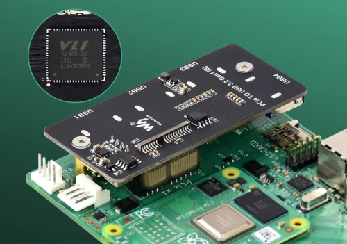 Adapter PCIe na 4x USB 3.2 Gen1